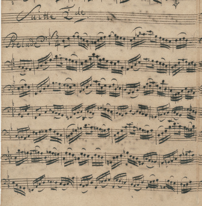 BACH CELLO SUITE N°2 D MAJOR BWV 1008  - PRELUDE - AM BACH